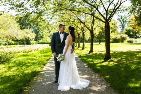 Brautpaarshooting im Park